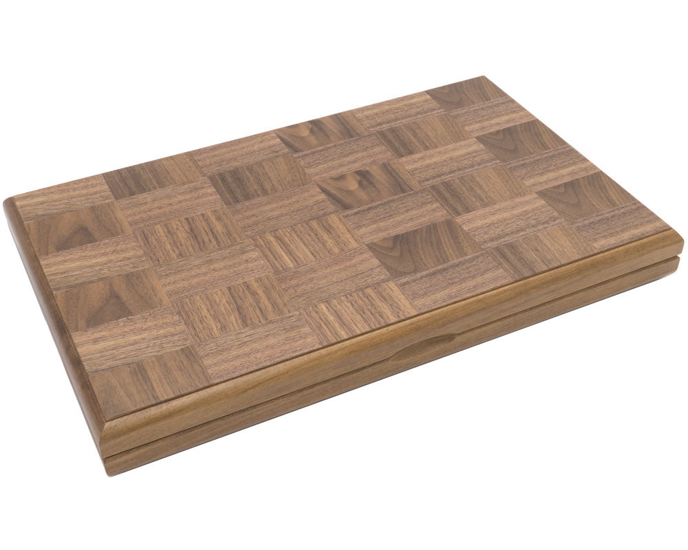 Dal Negro London 胡桃木及鬱金香木西洋雙陸棋棋盤