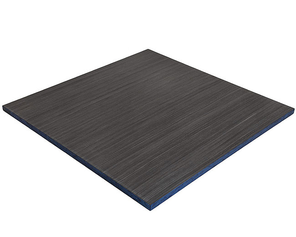 19.7 Inch Satin Blue Erable and Maple Deluxe Chess Board with Natural Finish and 2 Inch Squares