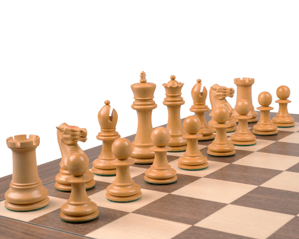 1890年型號9厘米史湯頓黑檀國際象棋棋子復刻版