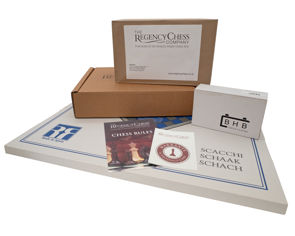 Broadbase Club 史湯頓柚木紫檀史湯頓國際象棋套裝