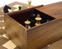 Bath 黑檀與胡桃木國際象棋套裝