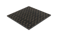 45cm Hand-Painted Templar Solid Resin Chessboard by Italfama