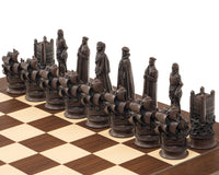 Berkeley Chess 伊麗莎白時代赤褐色國際象棋棋子