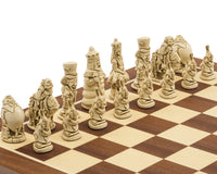 Berkeley Chess 愛麗絲夢遊仙境 赤褐色 國際象棋棋子