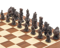 Berkeley Chess 愛麗絲夢遊仙境 赤褐色 國際象棋棋子