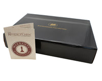 Italfama 黑紅色摺疊皮革西洋雙陸棋套裝