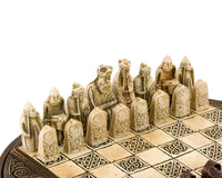 Isle of Lewis 精巧凱爾特風格 國際象棋套裝 22.9cm
