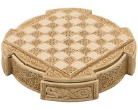 Isle of Lewis 小型凱爾特國際象棋套裝 22.9cm（象牙色）