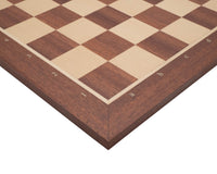 48cm No.5 鑲嵌木質國際象棋棋盤（附坐標標記）