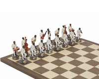 Italfama 手繪主題「爵士樂隊對搖滾巨星」國際象棋棋子