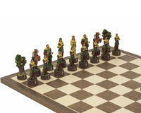 Italfama 出品之羅賓漢手繪主題國際象棋棋子
