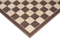 32cm 胡桃木與楓木製國際象棋棋盤