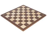 32cm 胡桃木與楓木製國際象棋棋盤