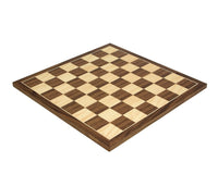 45cm 胡桃木與楓木製國際象棋棋盤