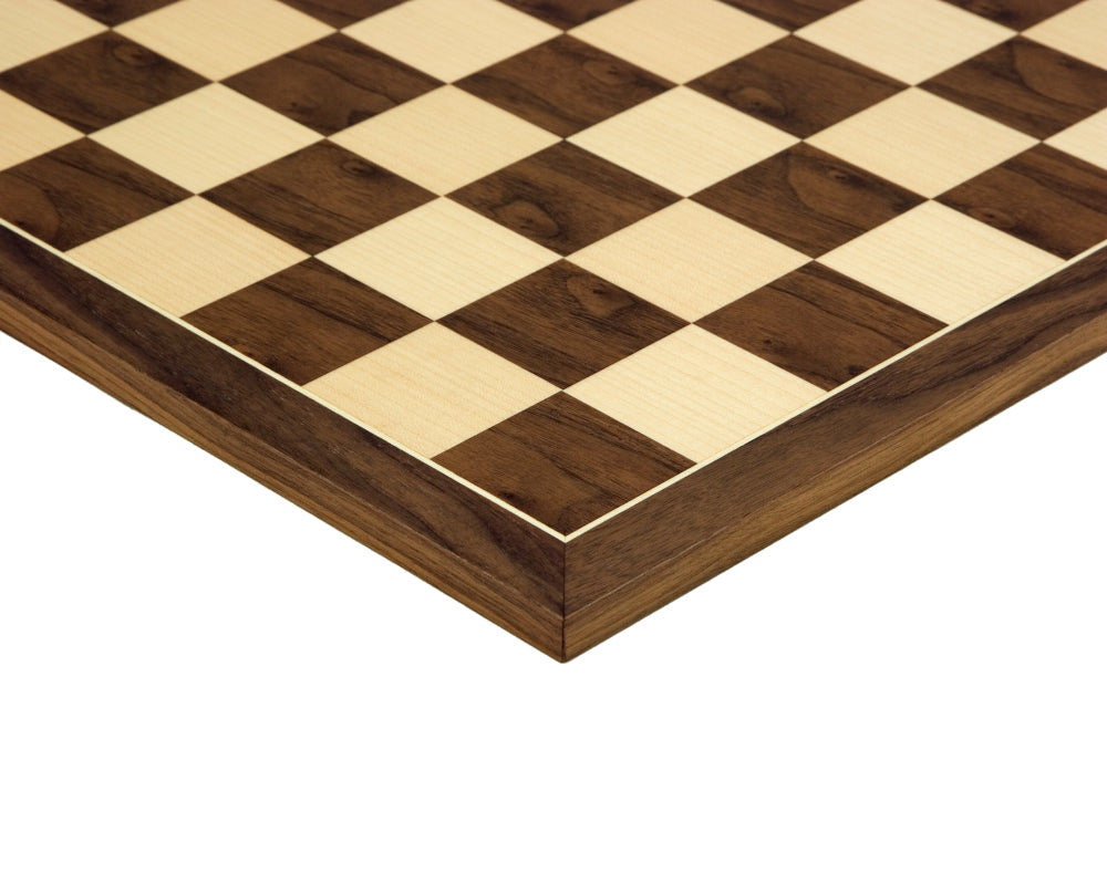 50cm 胡桃木與楓木國際象棋棋盤