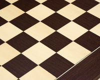 60cm Wenge 與楓木的豪華國際象棋棋盤