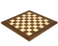 35cm 胡桃木與楓木製豪華國際象棋棋盤