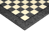 43cm 暗灰色楓木與榆木奢華國際象棋棋盤