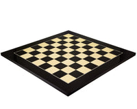 55cm 亮光黑 Anegre 與楓木的豪華國際象棋棋盤