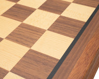 50cm 桃花心木框國際象棋棋子收納櫃（附抽屜）