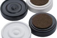 Italian Black & White Lacquered Wooden Checkers