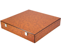 樹根瘤木奢華隔層棋子收納盒 43cm