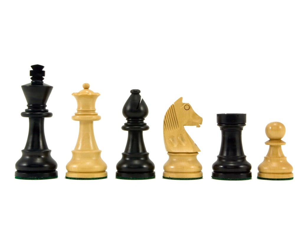 史湯頓國際象棋棋子 — 低頭騎士（烏木色） - 8.3cm