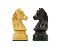 史湯頓國際象棋棋子 — 低頭騎士（烏木色） - 8.3cm