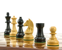 史湯頓國際象棋棋子 — 低頭騎士（烏木色） - 8.3cm