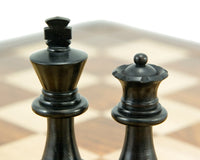 史湯頓國際象棋棋子 — 低頭騎士（烏木色） - 8.3cm