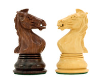 Madrid Series 紅木豪華國際象棋棋子 - 10cm