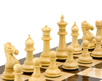 Madrid Series 紅木豪華國際象棋棋子 - 10cm