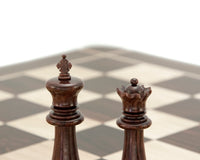 Madrid Series 紅木豪華國際象棋棋子 - 10cm
