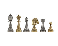 Finnesburg Series — 黃銅及鎳製國際象棋棋子 — 7.6cm