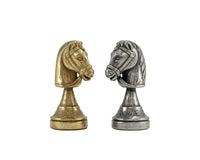 Finnesburg Series — 黃銅及鎳製國際象棋棋子 — 7.6cm