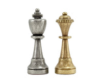 Finnesburg Series — 黃銅及鎳製國際象棋棋子 — 7.6cm