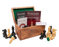 比賽用史湯頓國際象棋棋子 - 9.5cm（包括棋子收納盒）