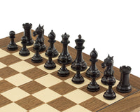 Columbus Series 烏木國際象棋棋子 - 10.2cm