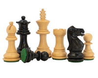 Kingsclere 史湯頓國際象棋棋子 — 烏木（國王高 6.4cm）