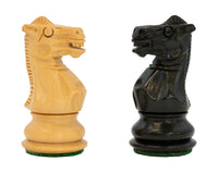 Kingsclere 史湯頓國際象棋棋子 — 烏木（國王高 6.4cm）
