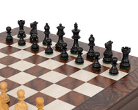 Kingsclere 史湯頓國際象棋棋子 — 烏木（國王高 6.4cm）