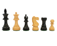 Kingsclere 史湯頓國際象棋棋子 — 烏木（國王高 6.4cm）
