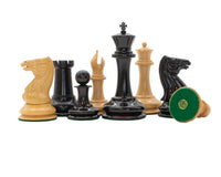 1850 倫敦精確複刻限量編號版 烏木國際象棋棋子 — 8.9 厘米（包括棋子收納盒）
