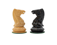 1850 倫敦精確複刻限量編號版 烏木國際象棋棋子 — 8.9 厘米（包括棋子收納盒）