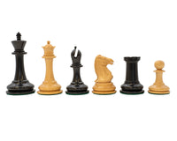 Harrwitz 系列 染黑國際象棋棋子 - 8.9cm