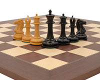 Harrwitz 系列 染黑國際象棋棋子 - 8.9cm