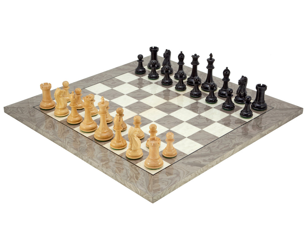 Oxford 白蠟瘤木 國際象棋套裝