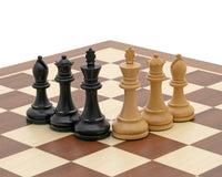 比賽款黑色史湯頓國際象棋套裝，連棋子收納盒