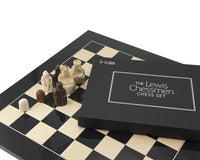 Isle of Lewis 黑色亮光國際象棋套裝