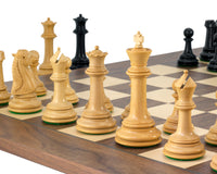 Parthenon Grand 烏木與胡桃木國際象棋套裝